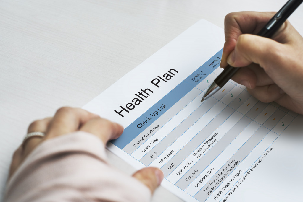 creating a health plan